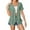 Green, variant on DQRPSEETB Ladies Tops Women's Summer Casual Cardigans US Size Loose Short Sleeve Tops Embroidered Tops for Women L