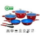 thumbnail image 1 of Bateria Cocina Ceramica con Marmol  10pz Triple Capa HSM Homes Market COCINA JAVAZ HSM Swiss Silver SSBAT10A, 1 of 6