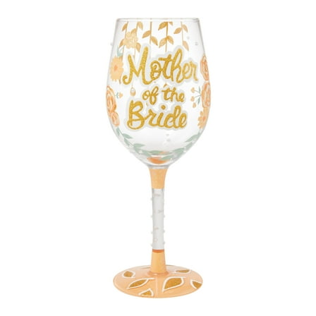 Lolita Mother of the Bride Wine Glass 9in H