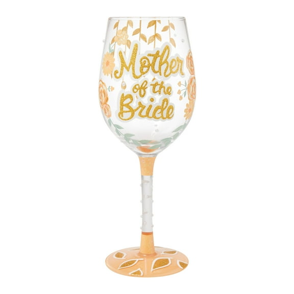 Lolita Mother of the Bride Wine Glass 9in H
