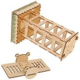 thumbnail image 1 of OULII Self-Feeding Rack De Madera Para Conejos Con Material Premium Y Fácil Limpieza, 1 of 6