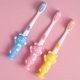 thumbnail image 4 of Cepillos de dientes de cerdas suaves para bebés y niños Entrenamiento de limpieza de dientes para (oso) 4 piezas, 4 of 9