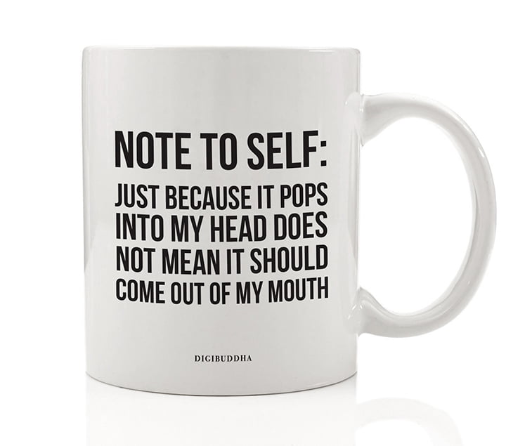 Shut Up Filter Yourself Coffee Mug Funny Note To Self Gift Idea For Impulsive Inappropriate Big Mouth Christmas Birthday Present Friend Family Office Coworker 11 Oz Ceramic Tea Cup Digibuddha Dm0678 Shut Up Filter Yourself Coffee Mug Funny Note To Self Gift Idea For Impulsive Inappropriate Big Mouth Christmas Birthday Present Friend Family Office Coworker 11 Oz Ceramic Tea Cup Digibuddha Dm0678