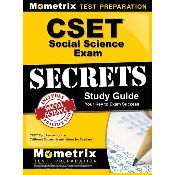 Cset Social Science Exam Secrets Study Guide: Cset Test Review for the California Subject Examinations for Teachers, (Hardcover)