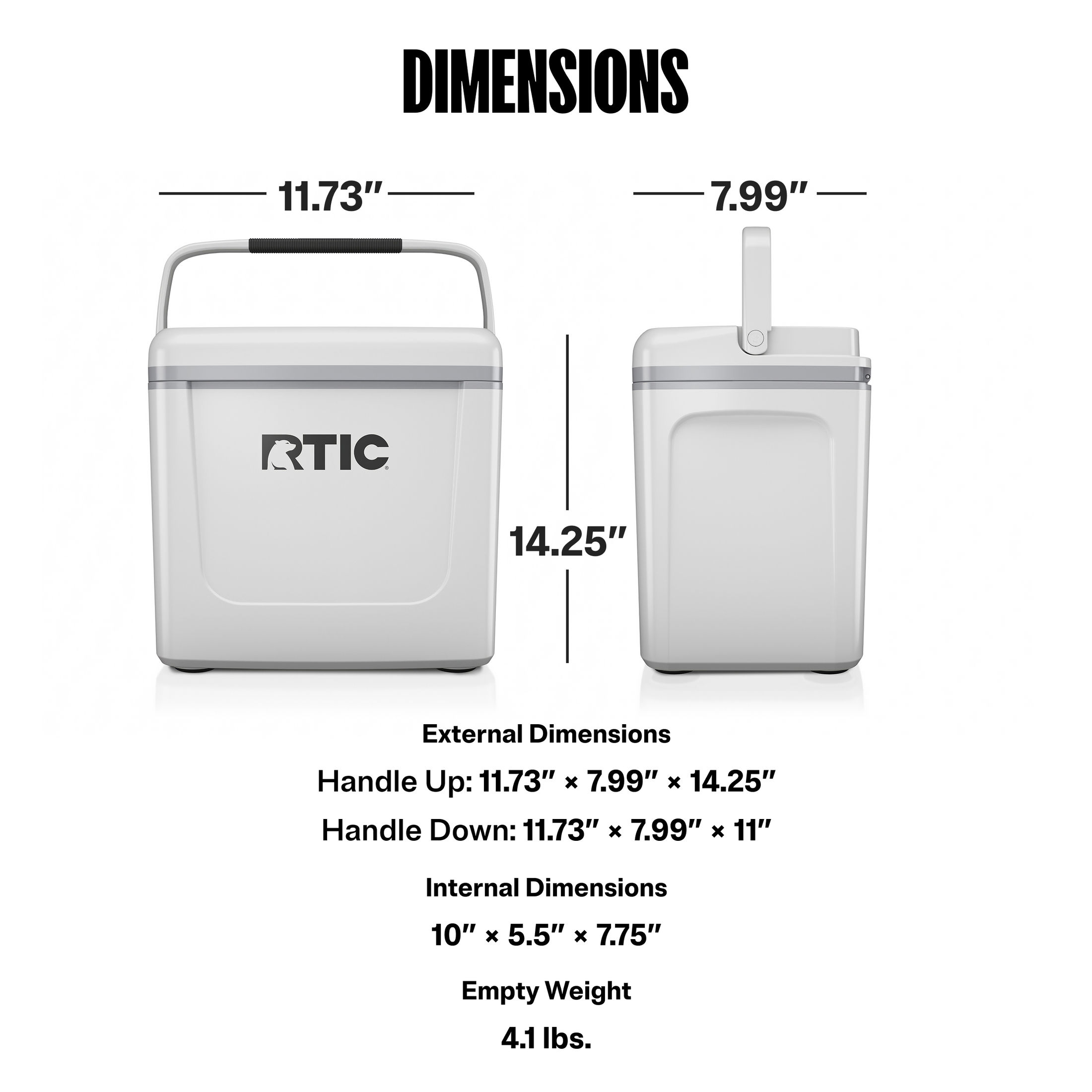 RTIC 8 Qt Road Trip Personal Ice Chest Cooler photo 6