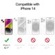 thumbnail image 2 of Funda JeTech para iPhone 14 de 6.1 pulgadas a prueba de golpes, transparente, 2 of 6