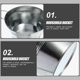 thumbnail image 4 of VERDANVERSE 1Ud De Hierro Con Doble Asa Para Almacenaje Decorativo En Plata Para Hogar, 4 of 6