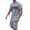 Dark Gray, variant on Los Angeles Graphic Short Sets for Men Relaxed Fit Crewneck T Shirt and Shorts 2 Piece Matching Set Mens Summer Outfits