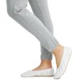 thumbnail image 6 of Jessica Simpson Womens Satin Ballerina Yoga Slipper with Bow, 6 of 6
