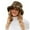 Coffee, variant on Xfvqtps Womens Fulffy Bucket Hat Fuzzy Leopard Print Fashion Thickened Windproof Coldproof Warm Winter Fishing Hat Brown