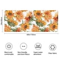 thumbnail image 3 of White Green Stem Sunflower Pattern Bathroom Rugs Mat,Non Slip Microfiber Bathroom Rug,Rubber Backing,Soft Bathroom Mats for Bathroom Floor,Tub and Shower,60x24in(150x60cm), 3 of 5