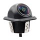 thumbnail image 4 of Cámara de visión trasera para coche con lente ojo de pez CCD, gran angular, cámara de marcha atrás, visión nocturna HD, aparcamiento automático, color negro, 4 of 5