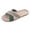 Green, variant on Linen Unisex Summer Slippers Indoor Flat Sandals Open Toe Non Slip Travel Bedroom Slides Comfortable Airplane Washable Shoes Green Size 10.5