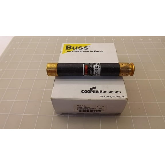 Lot of 10 Buss, Fusetorn FRS-R-30 Class RK5 Fuses T24306