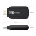 thumbnail image 3 of USB WiFi Bluetooth Adapter, 1300Mbps Dual Band 2.4/5Ghz Wireless Network External Receiver, Mini WiFi Dongle for PC/Laptop/Desktop, 3 of 9