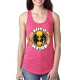thumbnail image 2 of Wild Bobby Keep It Weird Alien Women Racerback Tank Top, 2 of 6