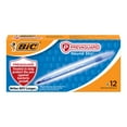 thumbnail image 3 of BIC GSAM11BE PrevaGuard Medium 1 mm Stick Round Stic Pen - Blue Ink/Blue Barrel (1 Dozen), 3 of 6