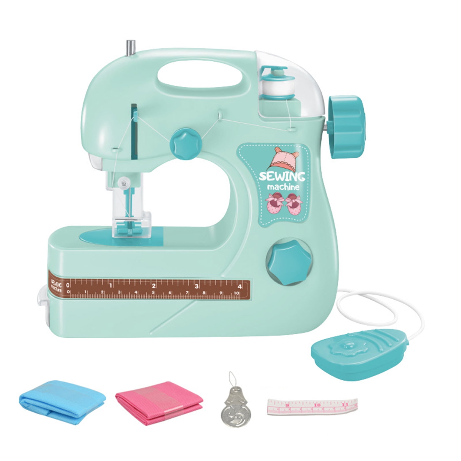 Small Electric Sewing Machine Portable Safe For Kids Craft Multifunctional Easy