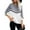 Gray, variant on AOOCHASLIY Clothes Sweaters Women's Knitted Dweater Pullover Personality Stitching Plus Size Sweater