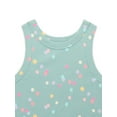 thumbnail image 2 of Wonder Nation Girls Kid Tough Ribbed Tank Top, Sizes 4-18 & Plus, 2 of 3