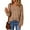 Khaki, variant on UVN Sweaters for Women Casual V Neck Long Sleeve Pullover Winter Lightweight Crochet Hollow Out Knit Jumper