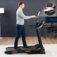 thumbnail image 2 of VIVO Height Adjustable Tilting Laptop Desk for Treadmills, Wooden Notebook Tray, 2 of 8