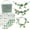 Green, variant on Bracelets Making Arts and Crafts Toys Gifts for Kids Age 8yr-12yr, Jewelry Making Kit for 8, 9, 10, 11, 12 Year Old Girls Necklace