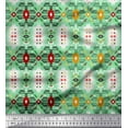 thumbnail image 1 of Soimoi Cotton Cambric Fabric Geometric Southwestern Print Sewing Fabric Yard 56 Inch Wide, 1 of 1