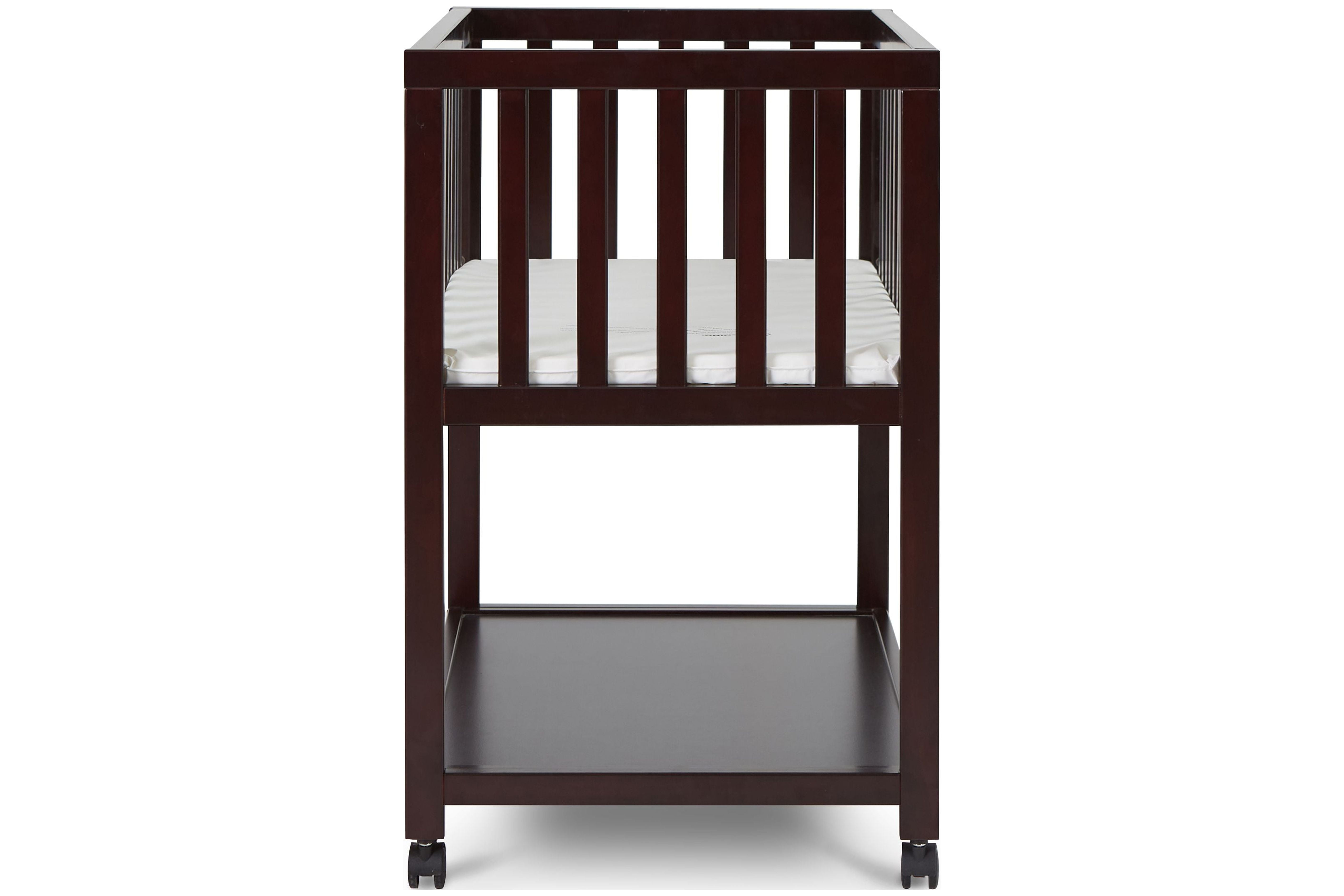 AFG Baby Furniture Mila Wooden Portable Bassinet Espresso