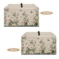 thumbnail image 4 of TSOVTHRID Convection Oven Dust Cover, Easy to Clean, Electric Appliance Protector Smart Microwave Oven Cover for Countertop,Vintage Daisy Strawberry Butterfly Print, 20.9"W x 15.7"D x 12.4"H, L, 4 of 7