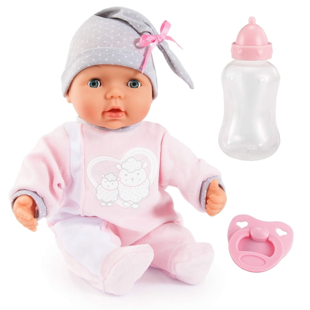 Muñeca bebé interactiva Bayer Piccolina 38 cm con sonidos realistas