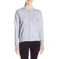 thumbnail image 2 of Hanes Sweat à Capuche à Fermeture à Glissière ComfortSoft EcoSmart pour Femmes, TG, Acier Clair, 2 of 3