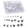 thumbnail image 1 of Ojos de Plásstico, Ojos Móviles Accesorios de Muñecas Juguetes ojos, 1 Caja para animales Lujosos, 1 of 7