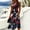 Dark Blue, variant on KLHDSF 250 Anniversary USA Merchandise Elegant Dresses For Women Sleeveless Round Neck Summer Dress White L