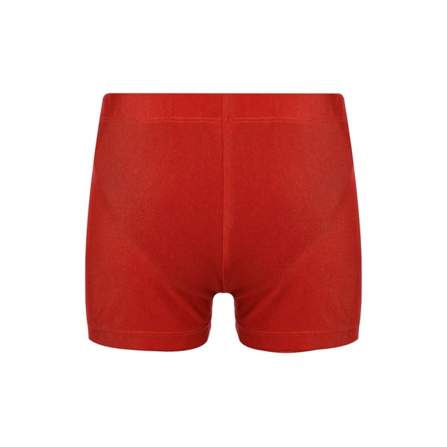 Linjinx Shorts de Gym Athlétiques à Séchage Rapide pour Garçons Shorts de Course Vêtements de Sport Rouges 8