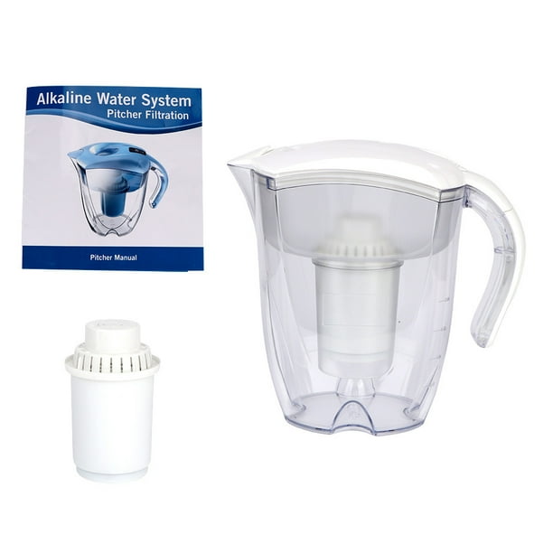 Water Filtration Jug,3.5L Invigorated Alkaline Water Water Filter