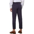 thumbnail image 3 of Lars Amadeus Striped Dress Pants for Men's Pleated Front Business Tapered Cropped Trousers, 3 of 4