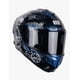 thumbnail image 2 of Casco Abatible De Moto Kov Snow Rick Galactic Azul Tornasol, 2 of 4