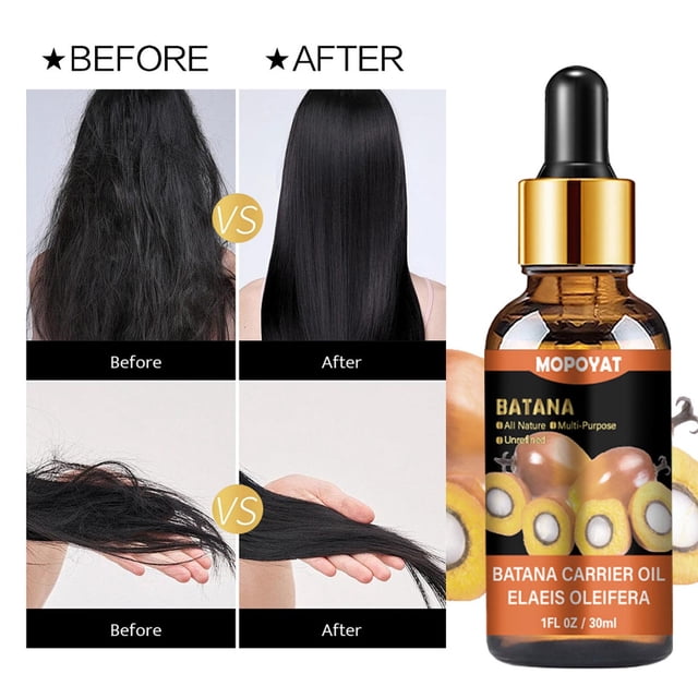 Aceite Esencial Batana XWSHYW 30Ml Batana Carrier Oil Aceite para El Cuidado Del Cabello Extracto de Plantas