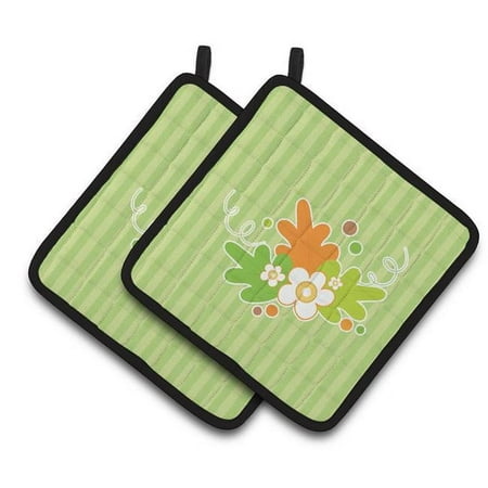 

Fall Leaves Pair of Pot Holders