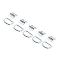 thumbnail image 3 of relayinert 5-Piece Trailer Boat D Ring Rope Chain Strap Tie Down Surface Mount Robust and Dependable Style A 1Set, 3 of 6