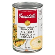Soupe à la crème de brocoli et de fromage condensée de Campbell's