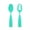 Green, variant on Baby Complementary Spoon Infant Puree Rice Paste Spoon Dual Purpose Spoon Set