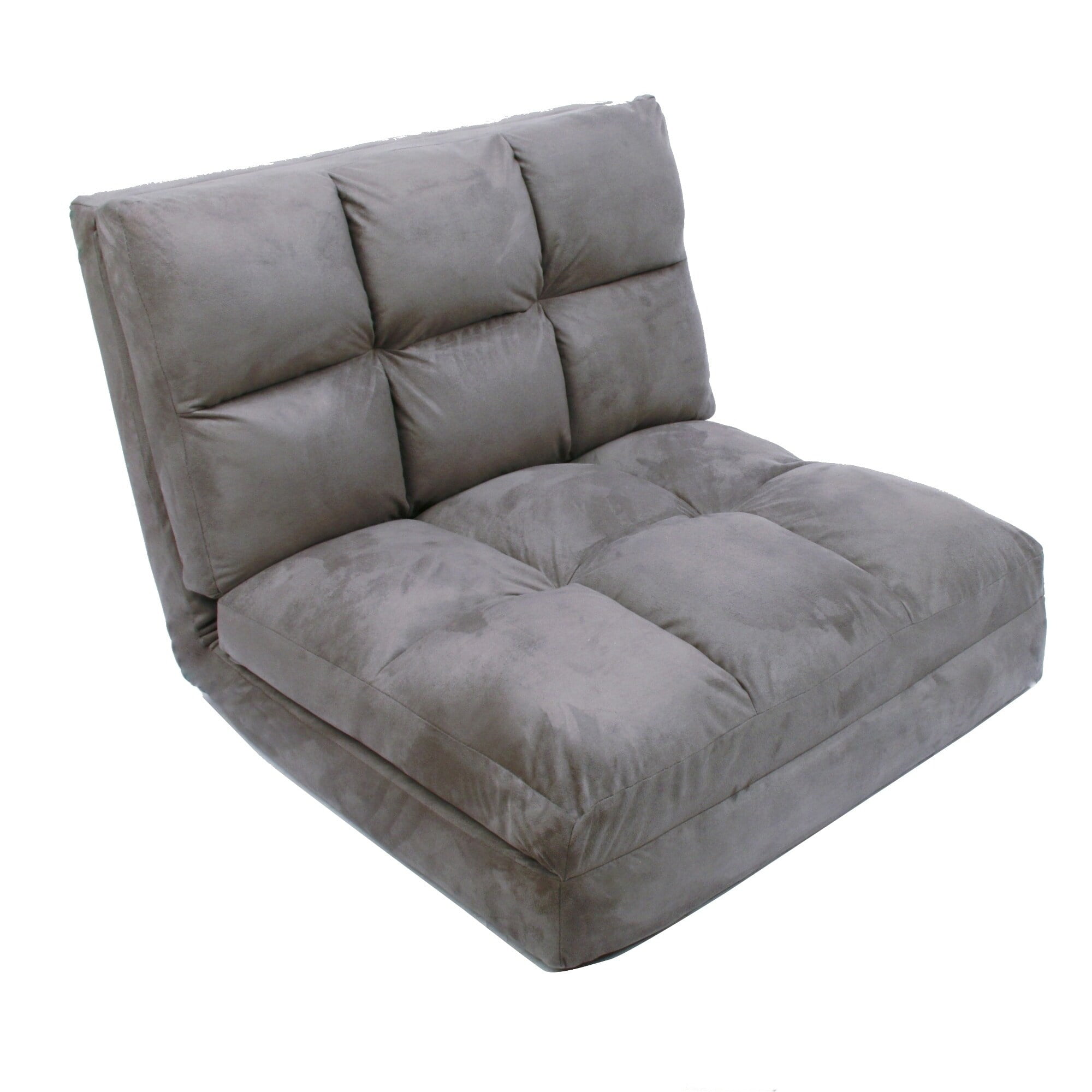 Loungie Microsuede 5position Convertible Flip Chair