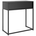 thumbnail image 3 of vidaXL Console Table Anthracite 72x35x75 cm Steel, 3 of 5