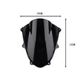 thumbnail image 2 of For Suzuki GSXR1000 K17 2017-2024 GSX-R GSXR 1000 GSX R1000 Motorcycle Front Wind Deflector Windscreen Fairing Expanded Wind Protection Accessories, 2 of 4