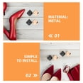 thumbnail image 3 of unbranded 6 Pares Protectores Metálicos Para Punta Y Tacón De Zapatos Con Protección Mejorada Y Fácil Instalación, 3 of 8