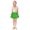 A-Green375, variant on JAJAHO Sparkly Sequin Skirt For Girls Layered Elastic Waistband Mini Skirts Carnival Toddler Kids Trendy Skirt