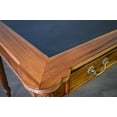 thumbnail image 6 of Crafters and Weavers Legacy Leather Top Desk - Light Brown Walnut, 6 of 8