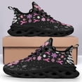 thumbnail image 4 of Puerto Rico American flag Shoes Trail Running Shoe Non-Slip Breathable Comfortable Sneakers Black Size 11.5, 4 of 7